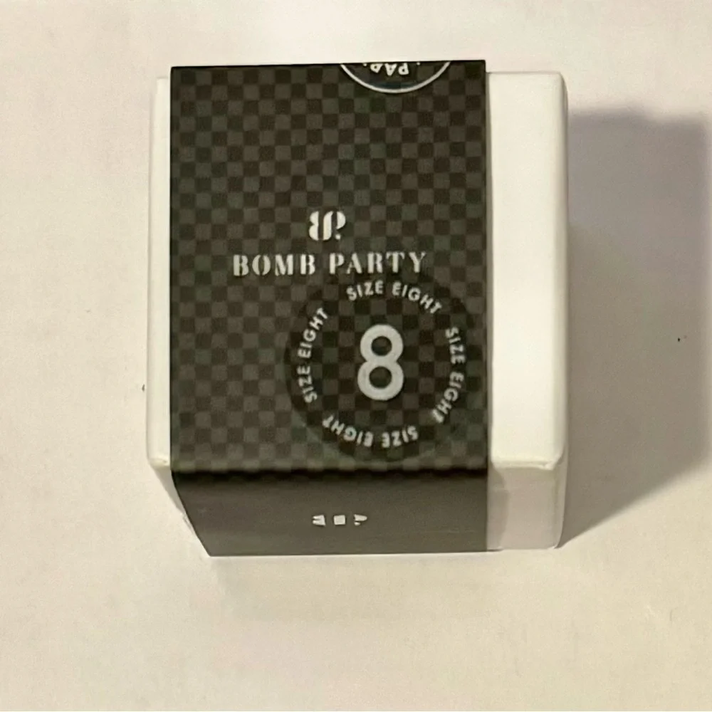 NWT BP “The Classic” Men’s Titanium and Whiskey Barrel Wood Ring SZ 8